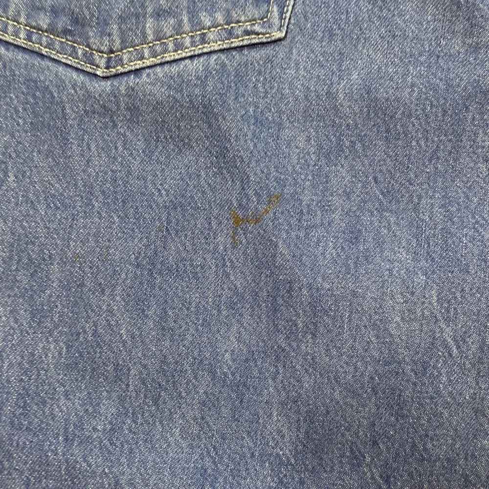 Levis Vintage Men 42x32 Blue Denim 501 Original Fit Button Fly Straight Jeans‎